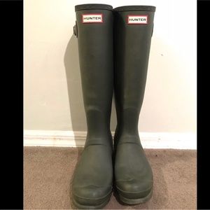 Hunter rain boots